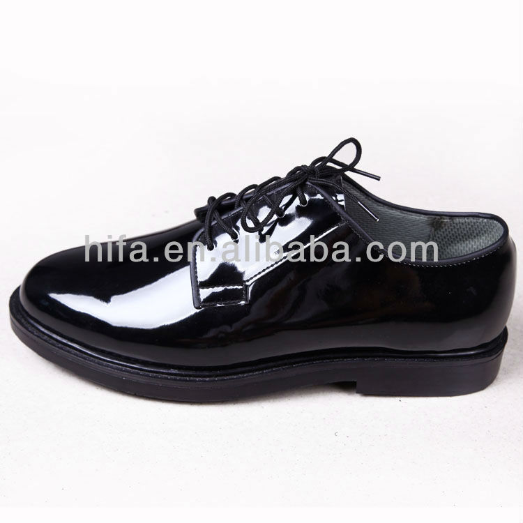 Chaussures pour hommes en cuir de bureau militaire