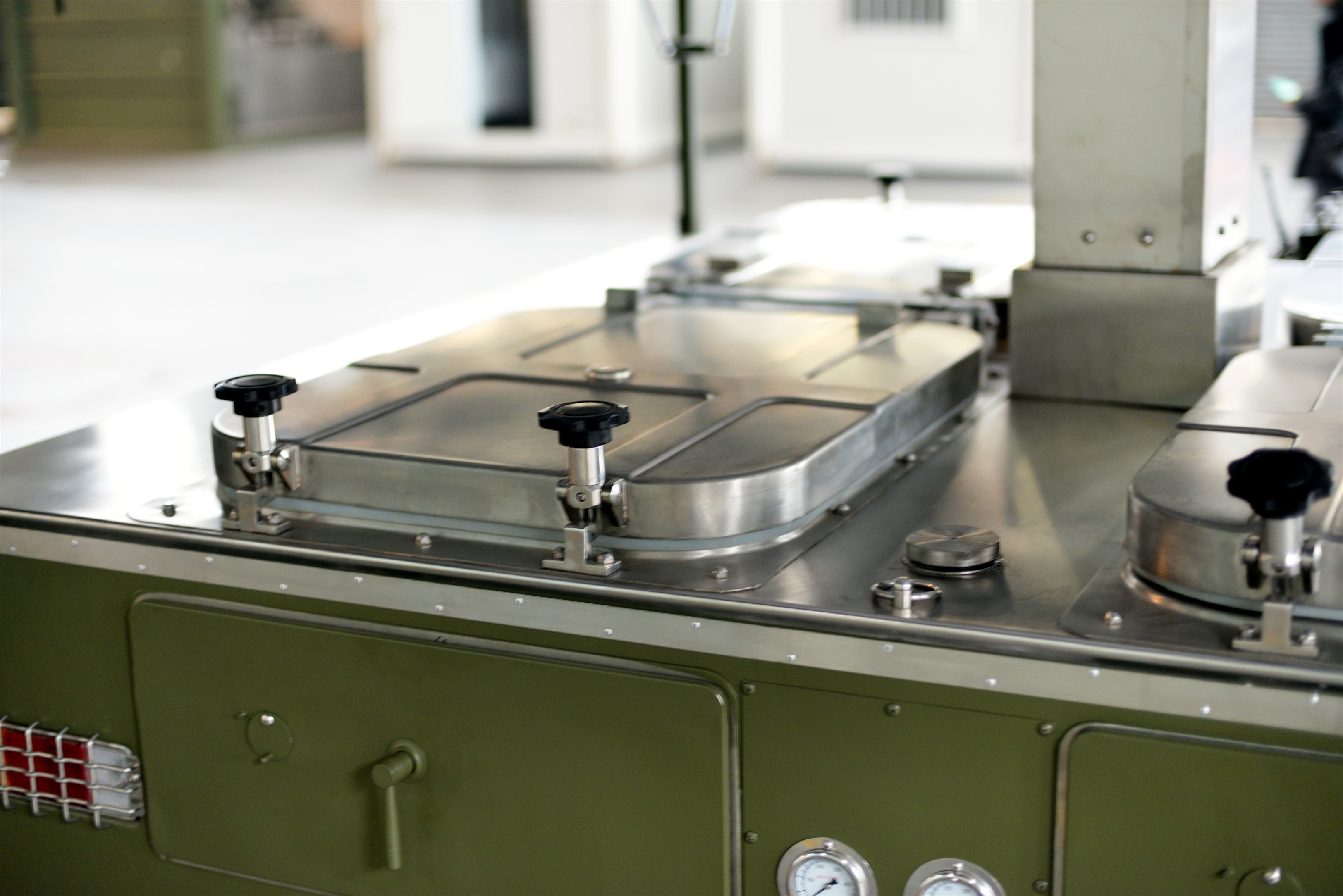 Modèle XC-250 cuisine de campagne mobile cuisine mobile militaire à l'extérieur de la remorque de restauration de nourriture de camping