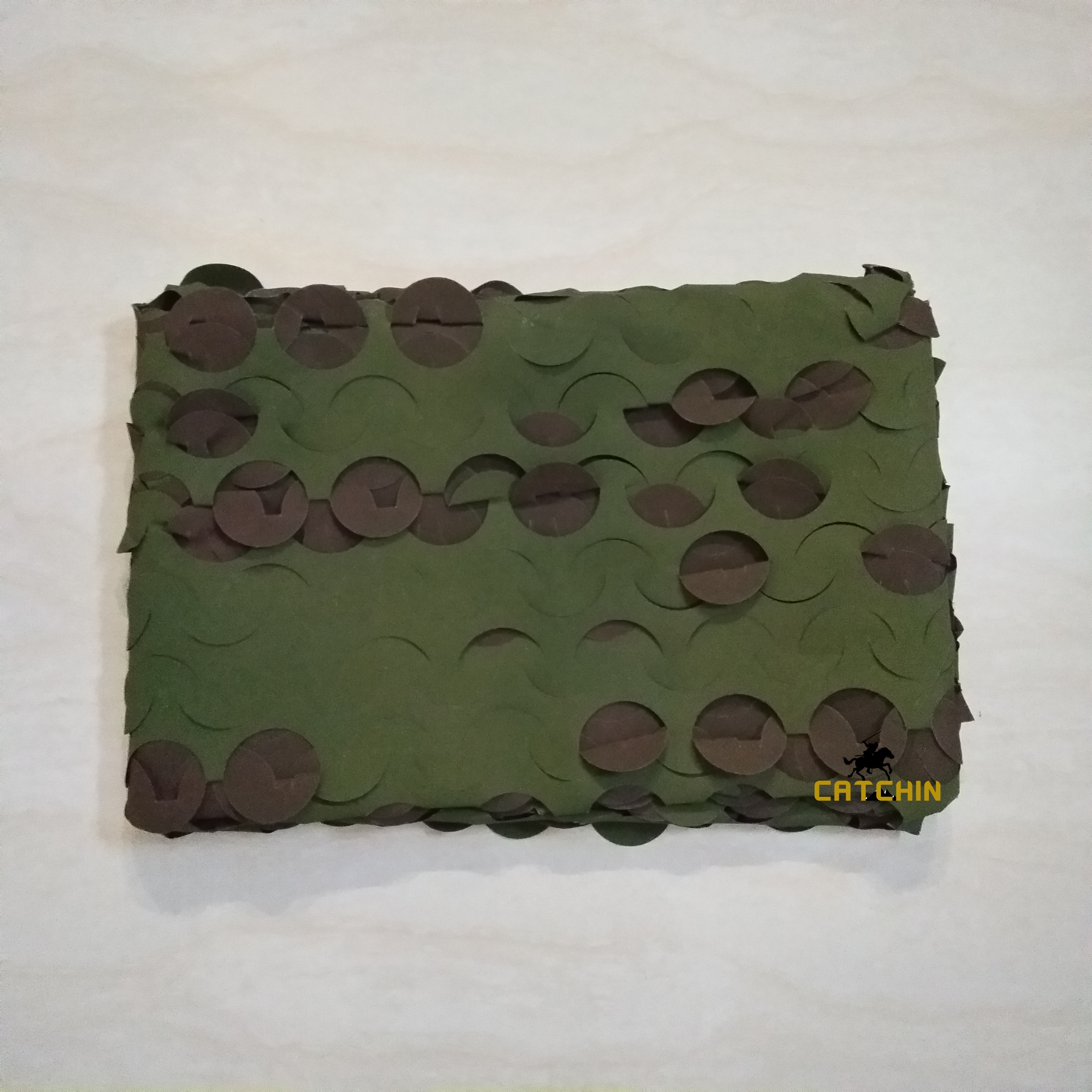 Filet de camouflage vert et marron Filet de camouflage militaire / Filet de camouflage bidirectionnel