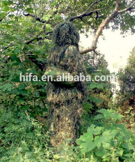 Costume de tireur d'élite de la forêt durable Yowie Costume 3D Camo Ghillie pour la chasse