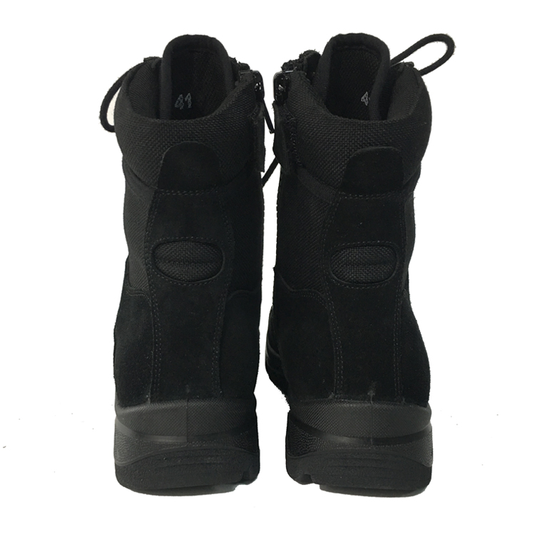 Vente en gros bottes militaires en cuir véritable bottes de combat en cuir complet bottes de l'armée chaussures de police