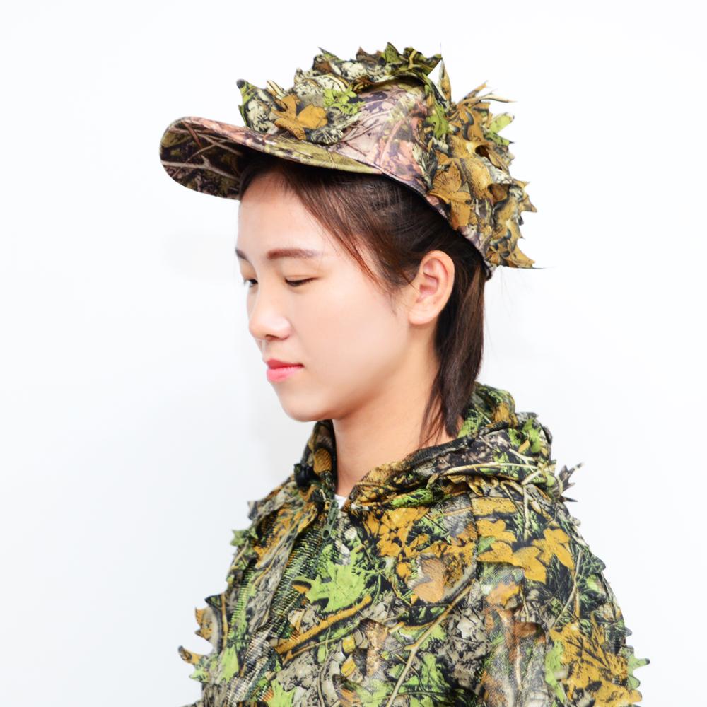 Chapeau de camouflage tactique militaire chapeau feuillu chapeau de chasse aveugle chapeau de camouflage cagoule