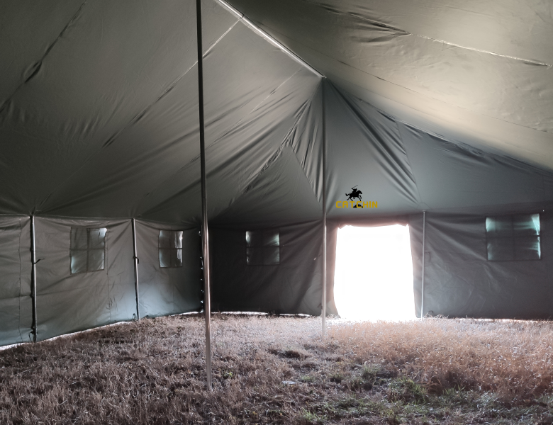6x9m grande tente militaire tente filet extérieure grande tente d'activités