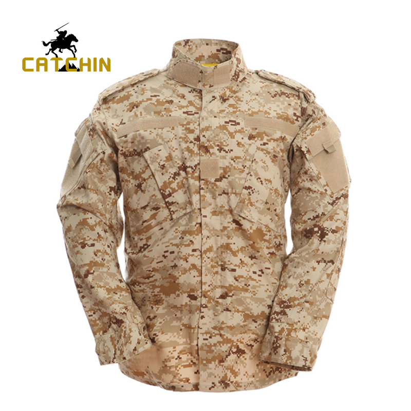 BDU / ACU uniforme de camouflage militaire uniforme de combat désert respirant et anti-déchirure en gros