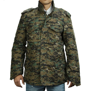 Vente chaude armée imperméable veste forestière militaire coupe-vent veste M65 veste militaire hommes