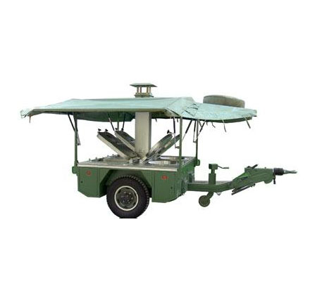 Modèle de cuisine mobile militaire de tailleur de cuisine de campagne mobile de ministère XC-250 pour la nourriture occidentale