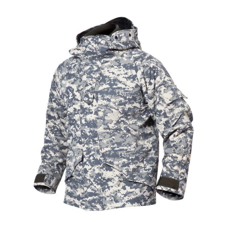G8 homme veste parka manteau extérieur camouflage coupe-vent thermique extérieur chasse manteaux de vêtements d'extérieur